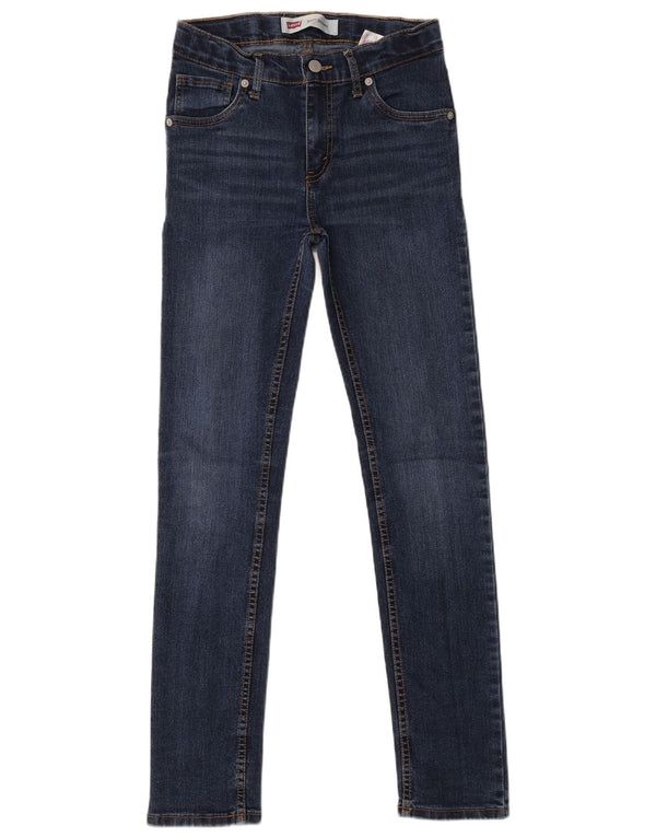 Levi's Boys 510 Skinny Jeans 15-16 Years W26 L31 Blue Cotton