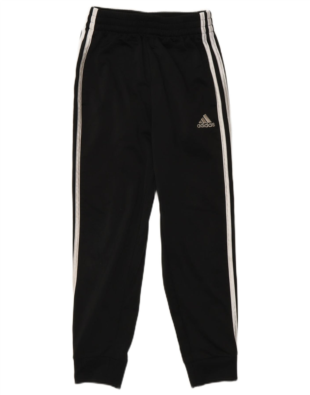 Adidas Jungen-Trainingshose, Jogginghose, 7–8 Jahre, Größe S, Schwarz, Polyester