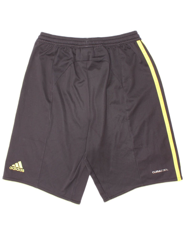Adidas Liverpool Sportshorts für Jungen, 11–12 Jahre, schwarzes Farbblock-Polyester
