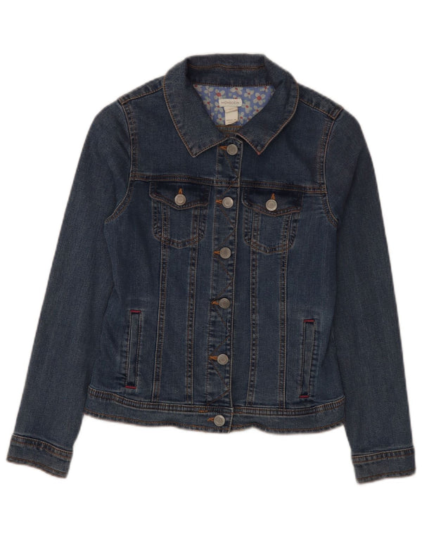 Monsoon Jeansjacke für Mädchen, 12–13 Jahre, blaue Baumwolle