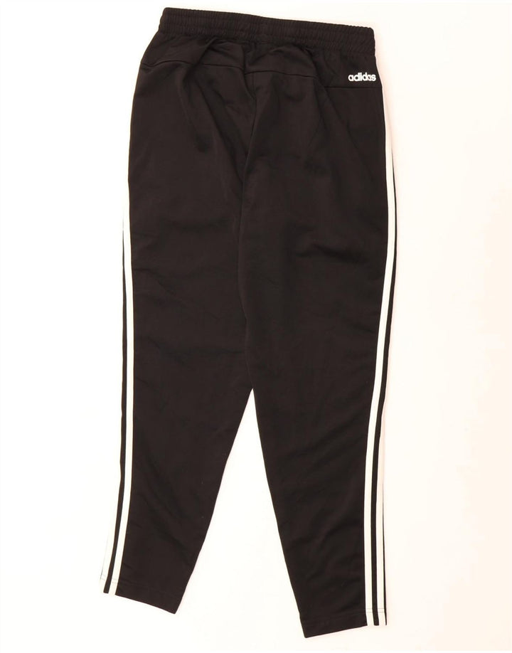 Adidas Damen-Trainingshose UK 12/14 Mittelschwarzes Polyester