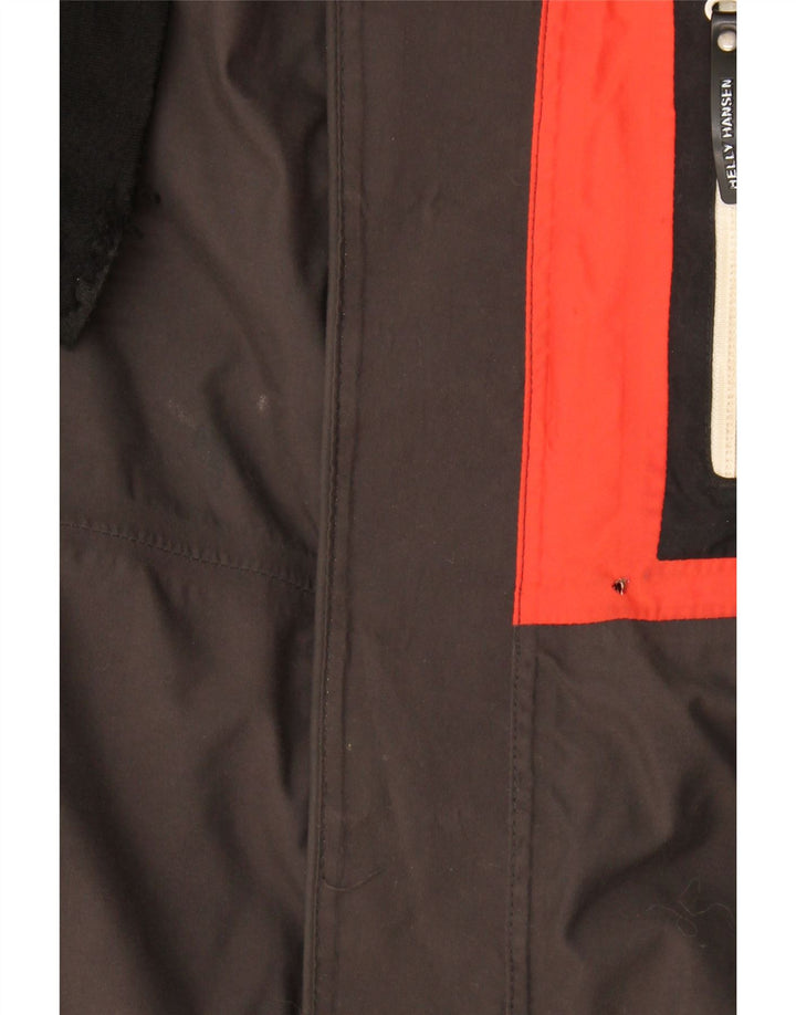 Helly Hansen Herren-Windbreakerjacke mit Kapuze, UK 36, Größe S, Grau, Farbblock