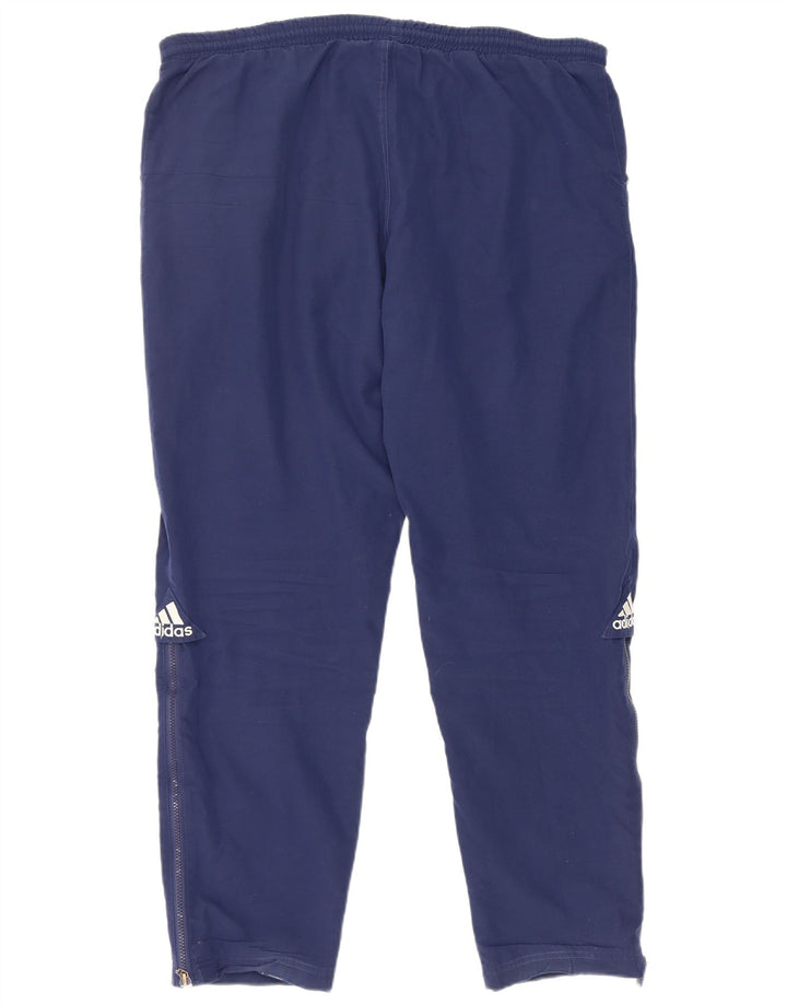 Adidas Herren-Trainingshose XL, Marineblau, Polyester