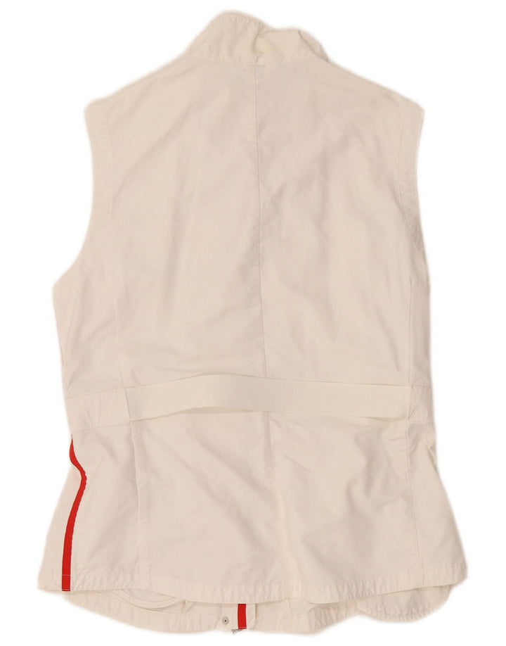 Escada Damen Weste EU 42 Large Weiß