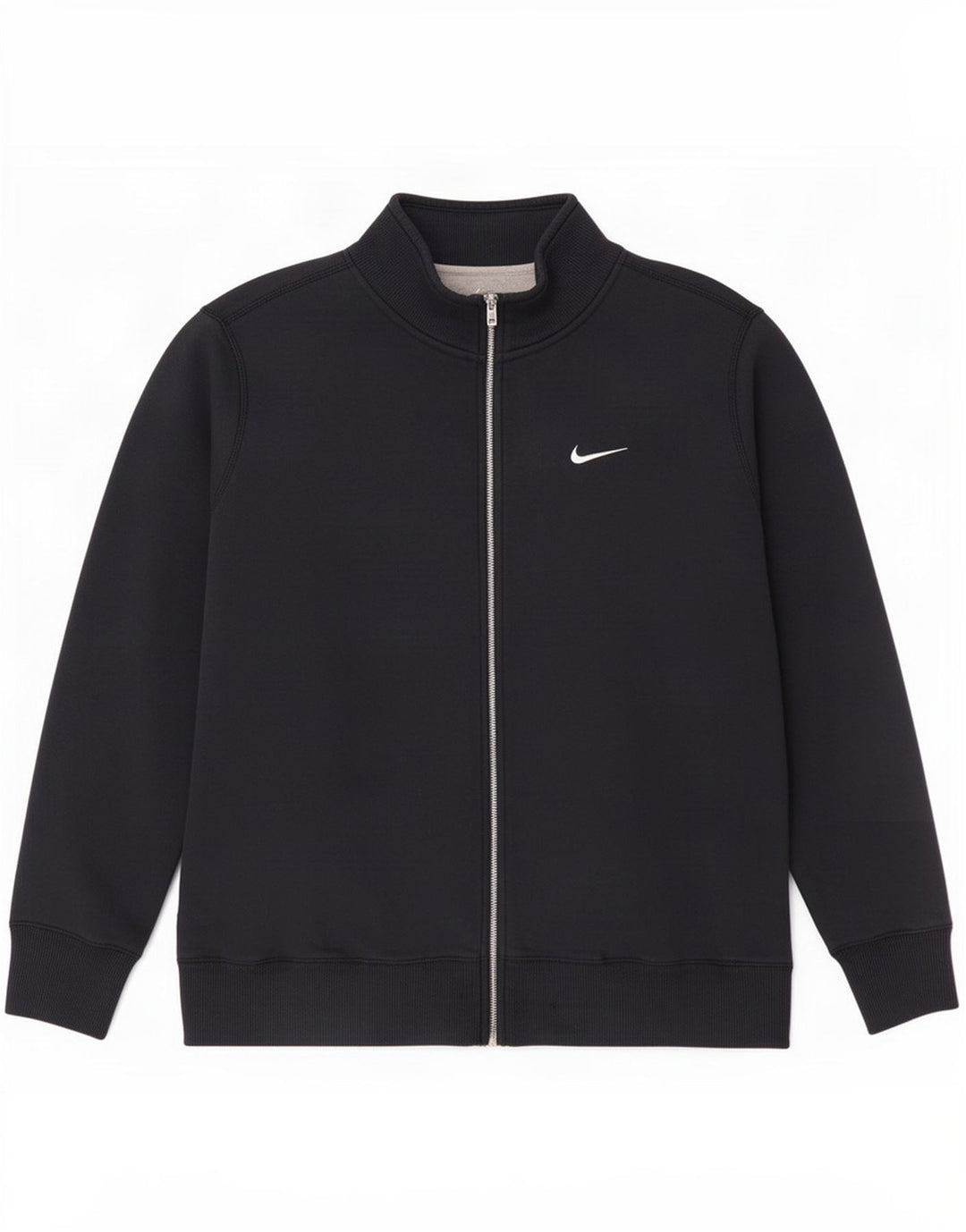 Nike Herren-Trainingsanzug-Topjacke XL aus marineblauer Baumwolle