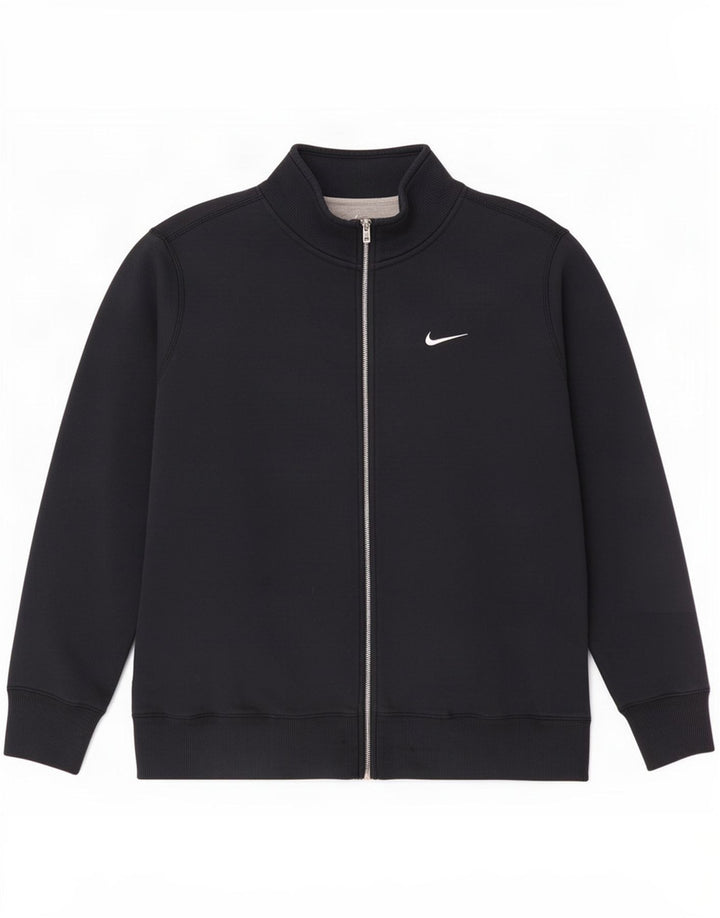 Nike Herren-Trainingsanzug-Topjacke XL aus marineblauer Baumwolle