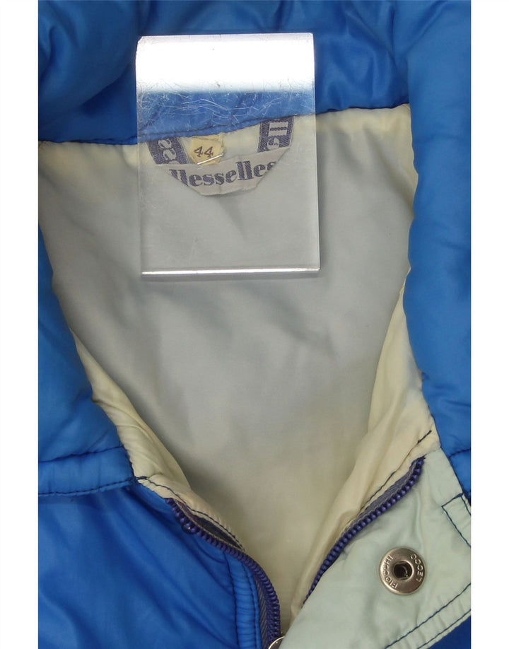 ELLESSE Mens Padded Jacket IT 44 XS Blue Vintage Ellesse and Second-Hand Ellesse from Messina Hembry 