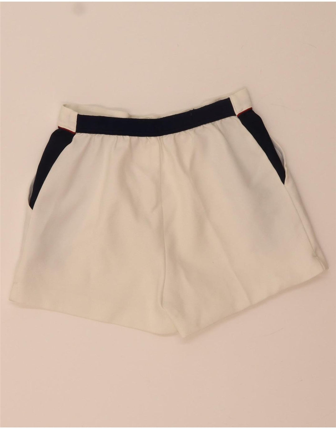 Aquarium Herren Chinoshorts W28 Mittelweiß Farbblock