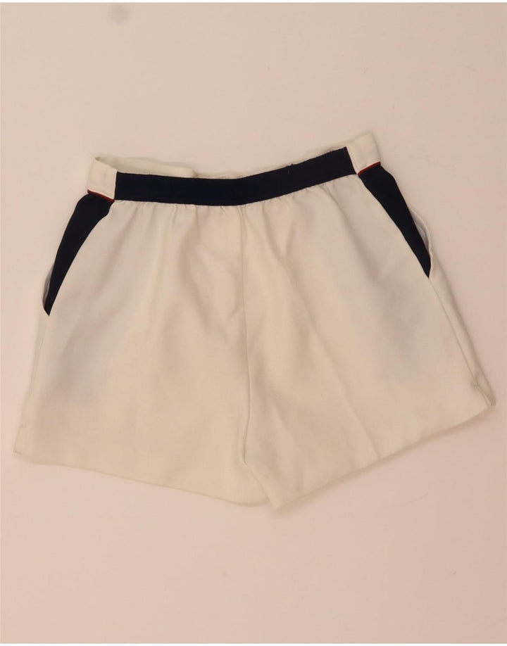 Aquarium Herren Chinoshorts W28 Mittelweiß Farbblock