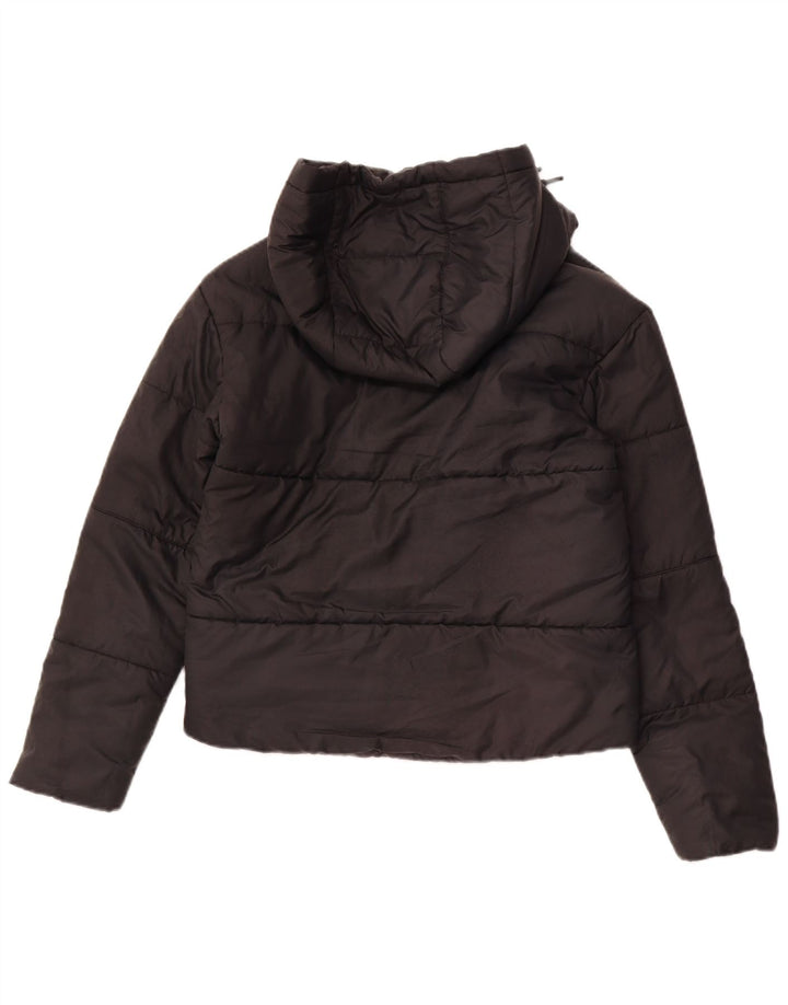 NIKE Damen Kapuzenjacke, wendbar, wattiert, Gr. 10, Größe S, Schwarz, Polyester