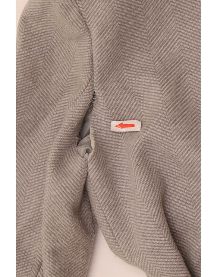 Marks & Spencer Damen Mantel UK 8 Small Grau Polyester