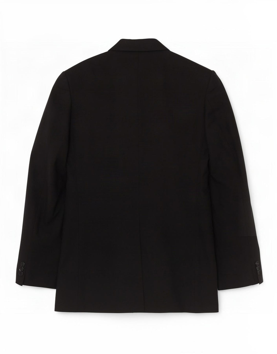 Marks & Spencer Herren-Blazer mit 3 Knöpfen, UK 38, mittelschwarze Wolle