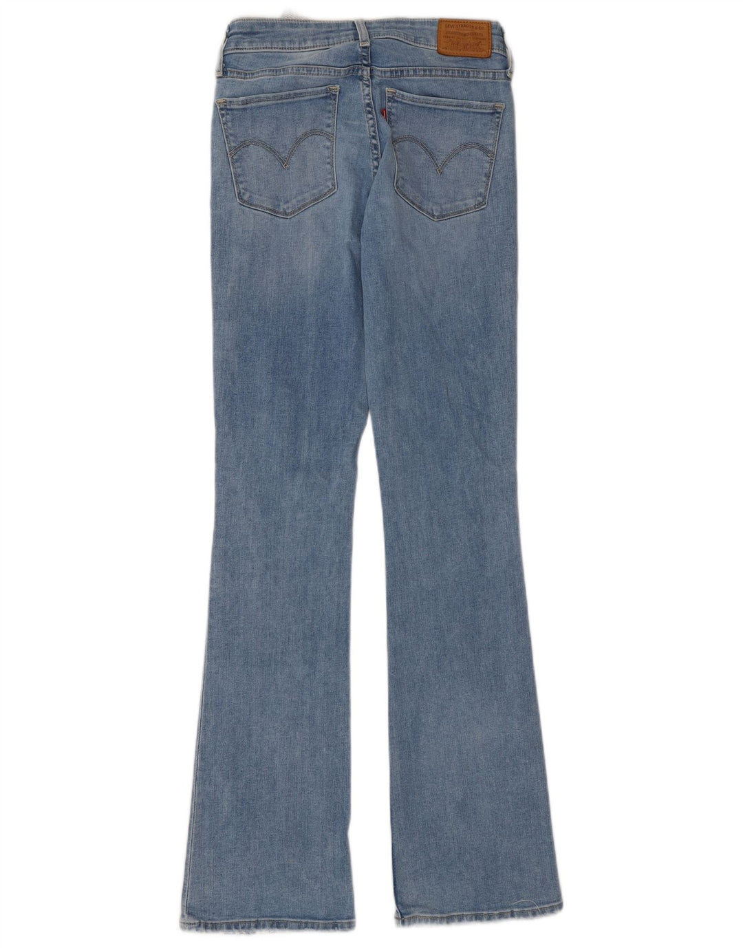 Levi's Damen 715 Bootcut Jeans W26 L32 Blaue Baumwolle