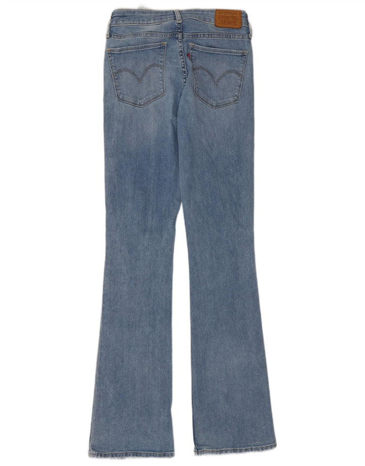 Levi's Damen 715 Bootcut Jeans W26 L32 Blaue Baumwolle