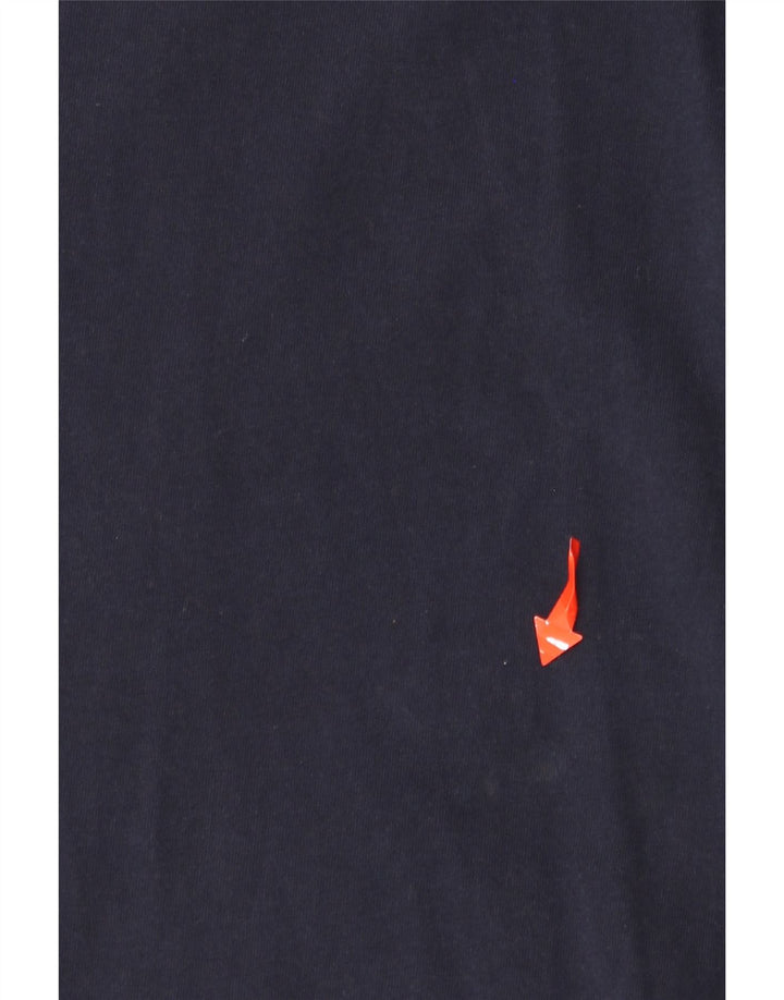 CONVERSE Herren T-Shirt Top XL Marineblau Baumwolle