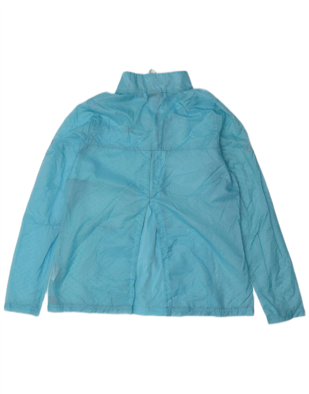 PUMA Damen Regenjacke UK 12 Mittelblaues Nylon