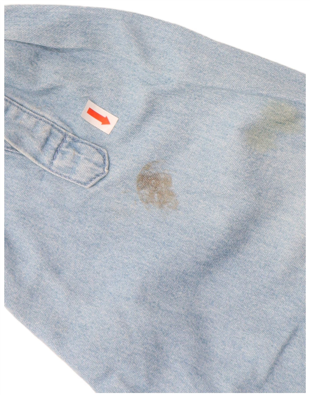 JOHN BANER Herren Jeanshemd 3XL Blaue Baumwolle