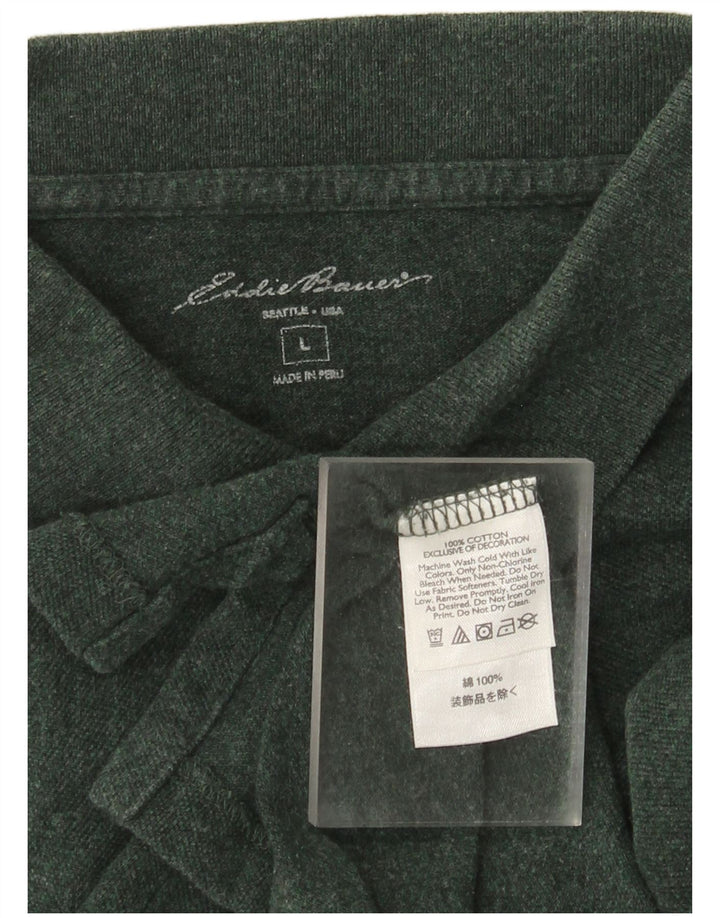 Eddie Bauer Herren-Poloshirt, große grüne Baumwolle