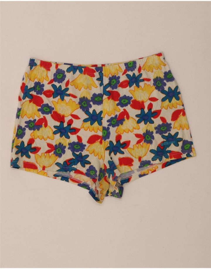 Colmar Damen-Hotpants, Größe L, W34, mehrfarbig, Blumenmuster, Baumwolle