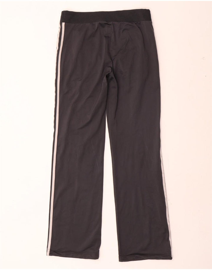 ADIDAS Damen Trainingshose UK 12 Mittelgraues Polyester