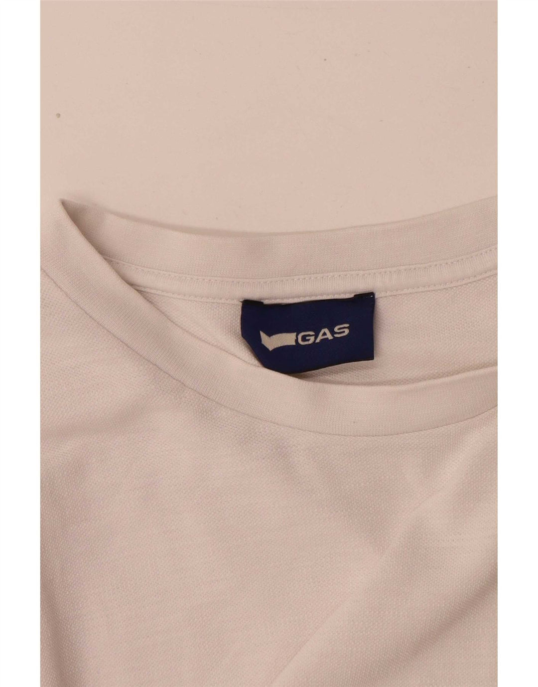 Gas Damen T-Shirt Top XL Weiß