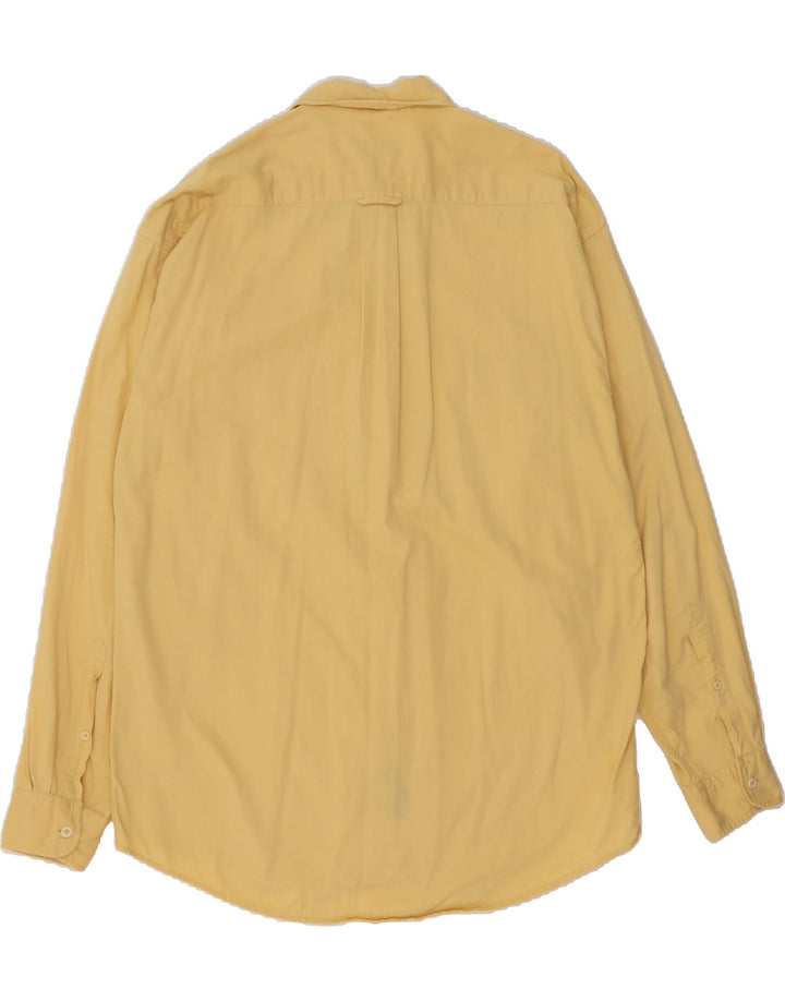 GANT Mens Bedford Shirt Large Yellow Cotton Vintage Gant and Second-Hand Gant from Messina Hembry 