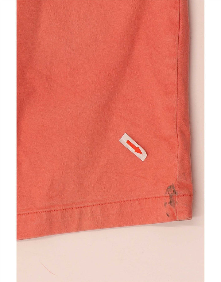 Marks & Spencer Herren-Chinoshorts, W36, Größe L, Rosa, Baumwolle