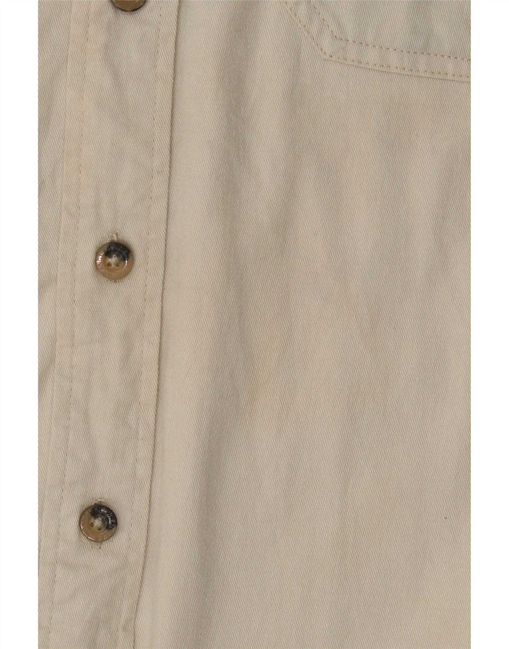 Wrangler Herren ärmelloses Hemd aus Baumwolle in Mittelbeige