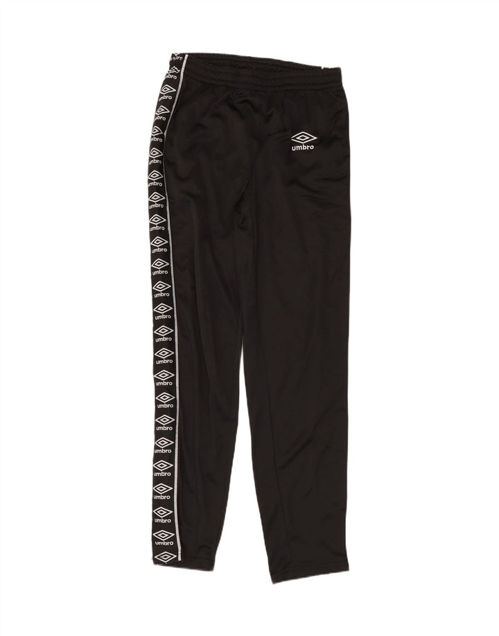 UMBRO Mens Graphic Tracksuit Trousers Medium  Black Polyester