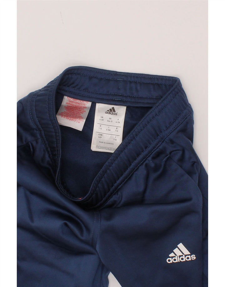 Adidas Jungen Trainingshose Jogger 4-5 Jahre Marineblau Polyester