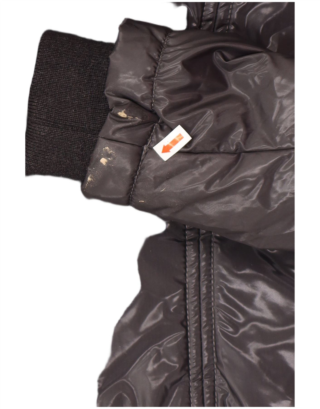 BELSTAFF Wattierte Damenjacke EU 40 Small Graues Nylon