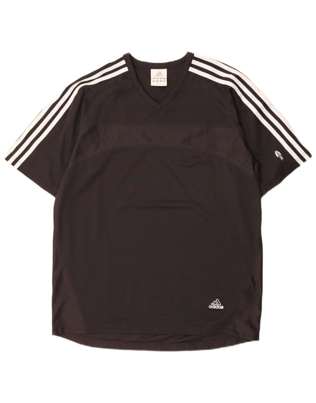 Adidas Herren Climacool T-Shirt Top Medium Schwarz Colourblock Polyester