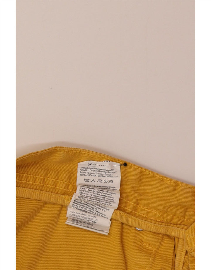 Jack & Jones Herren Freizeitshorts Medium W32 Gelbe Baumwolle