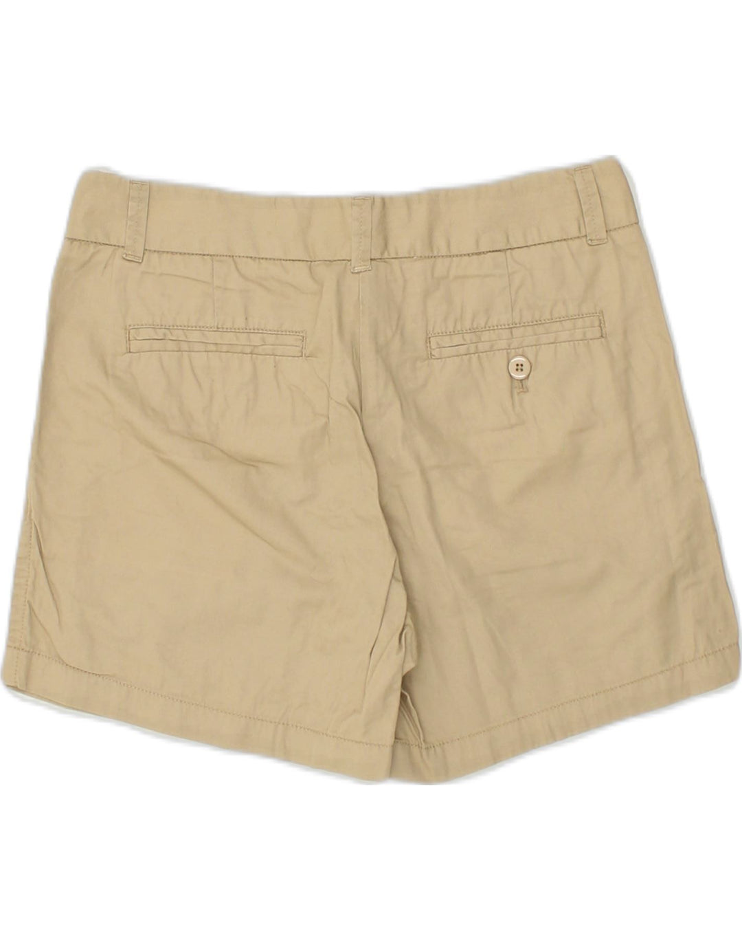 J. CREW Womens Broken In Chino Shorts US 4 Small W30 Beige Cotton | Vintage J. Crew | Thrift | Second-Hand J. Crew | Used Clothing | Messina Hembry 