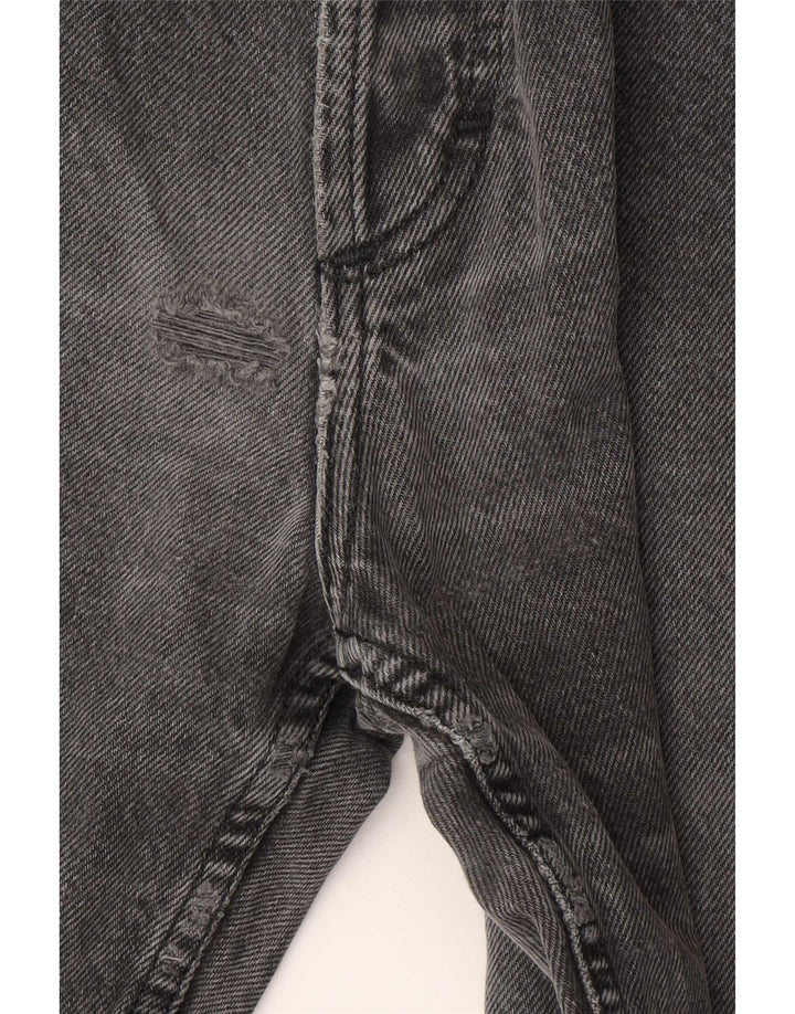 Lee Herren Chicago Straight Jeans W38 L34 Graue Baumwolle