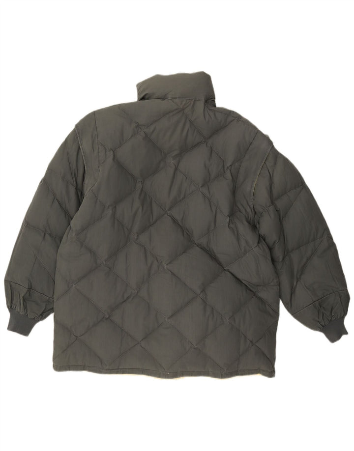 DOLOMITE Herren Kapuzenjacke, wendbar, wattiert, UK 38, Mittelgelb