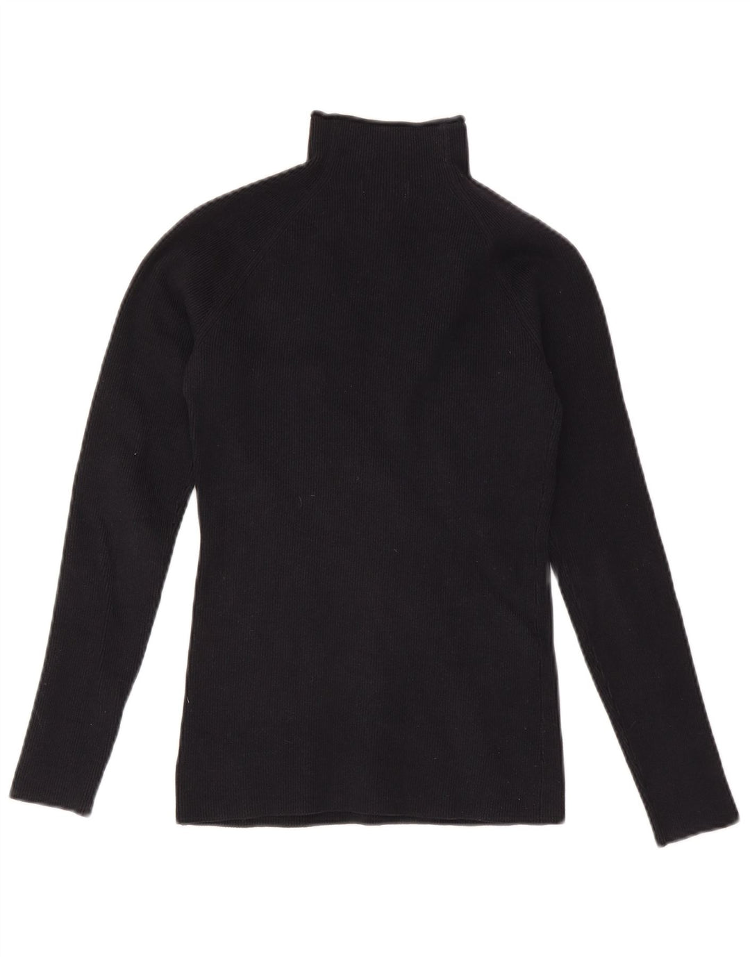 Orvis Damen Top Langarm UK 6 XS Schwarz Baumwolle