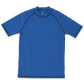 Mountain Warehouse Herren-T-Shirt mit UV-Schutz, groß, aus blauem Polyester