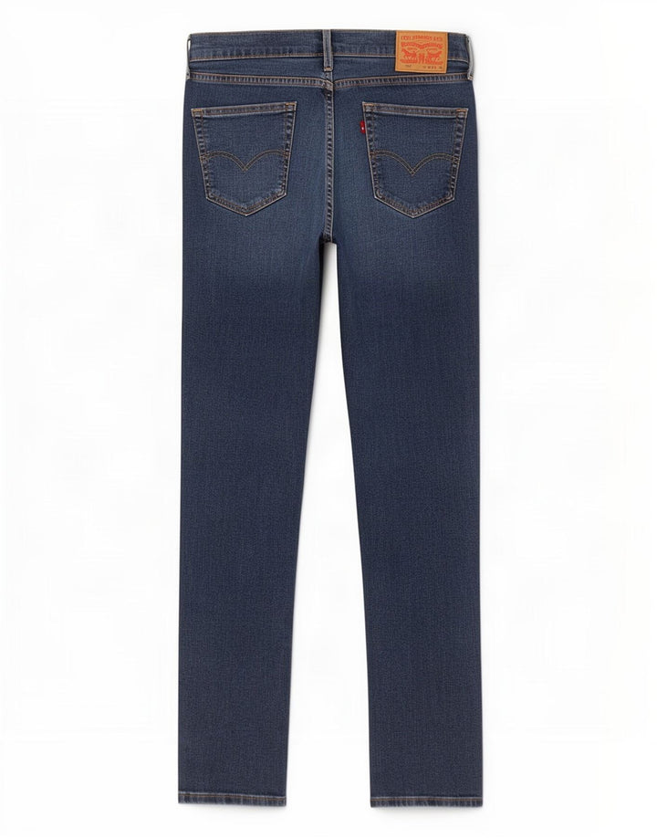 Levi's Herren 514 Slim Jeans W34 L32 Blaue Baumwolle