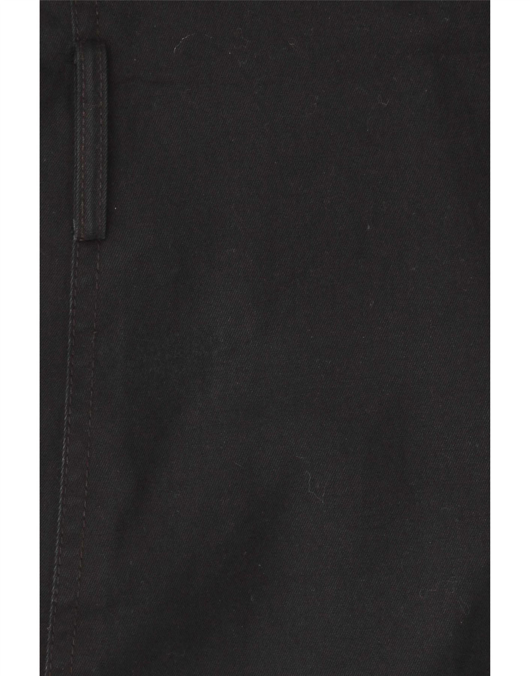 Gap Damen Zweireihiger Trenchcoat UK 14 Mittelschwarze Baumwolle