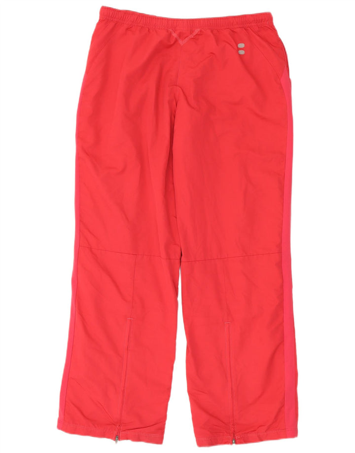 Nike Damen-Trainingshose, winddicht, UK 12, Mittelrot, Polyester