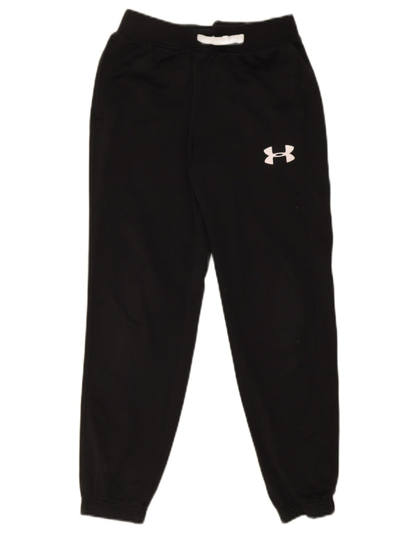 Under Armour Jungen-Trainingshose, Jogginghose, 9–10 Jahre, mittelgroß, Schwarz
