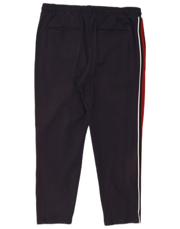 Jack & Jones Herren-Trainingshose, groß, marineblau, Colourblock-Viskose