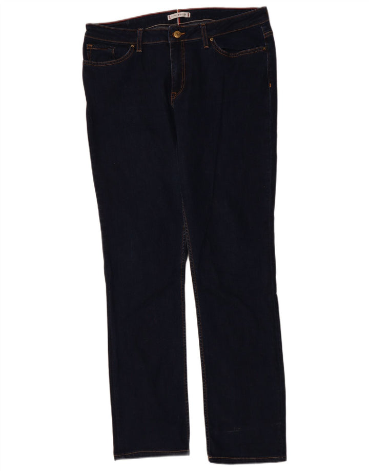 TOMMY HILFIGER Damen Slim Jeans W33 L31 Marineblau