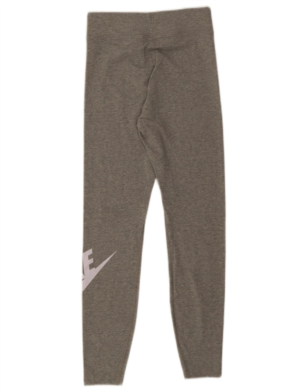 NIKE Damen-Leggings mit Grafik, UK 8, Größe S, grau gefleckte Baumwolle
