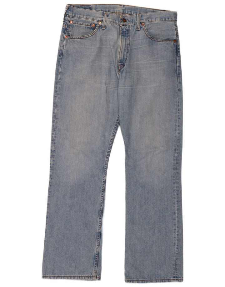 Levi's Herren 507 Bootcut Jeans W36 L34 Blaue Baumwolle