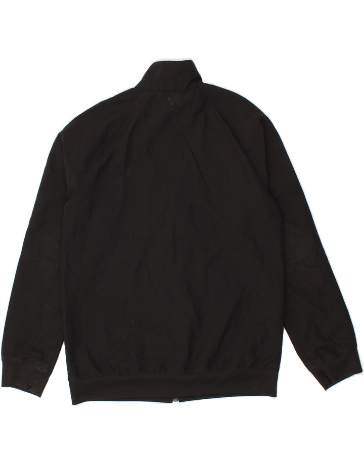 ADIDAS Boys Climalite Tracksuit Top Jacket 11-12 Years Black Vintage Adidas and Second-Hand Adidas from Messina Hembry 