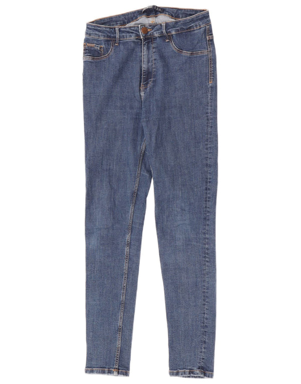 Zara Damen Skinny Jeans EU 38 Small W28 L27 Blaue Baumwolle