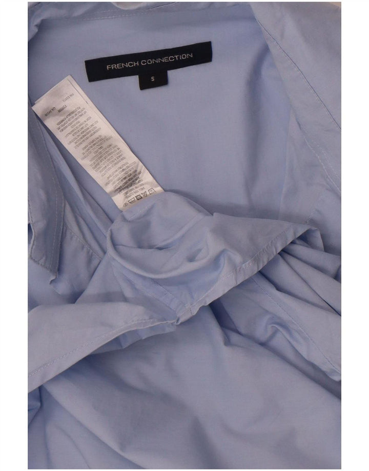 French Connection Damen-Pullovershirt mit 3/4-Ärmeln, Gr. 10, Blau