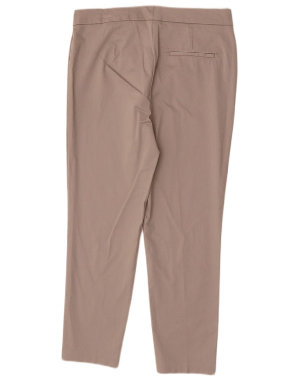 Marks & Spencer Damen Crop Slim Anzughose UK 12 Medium W30 L25 Beige